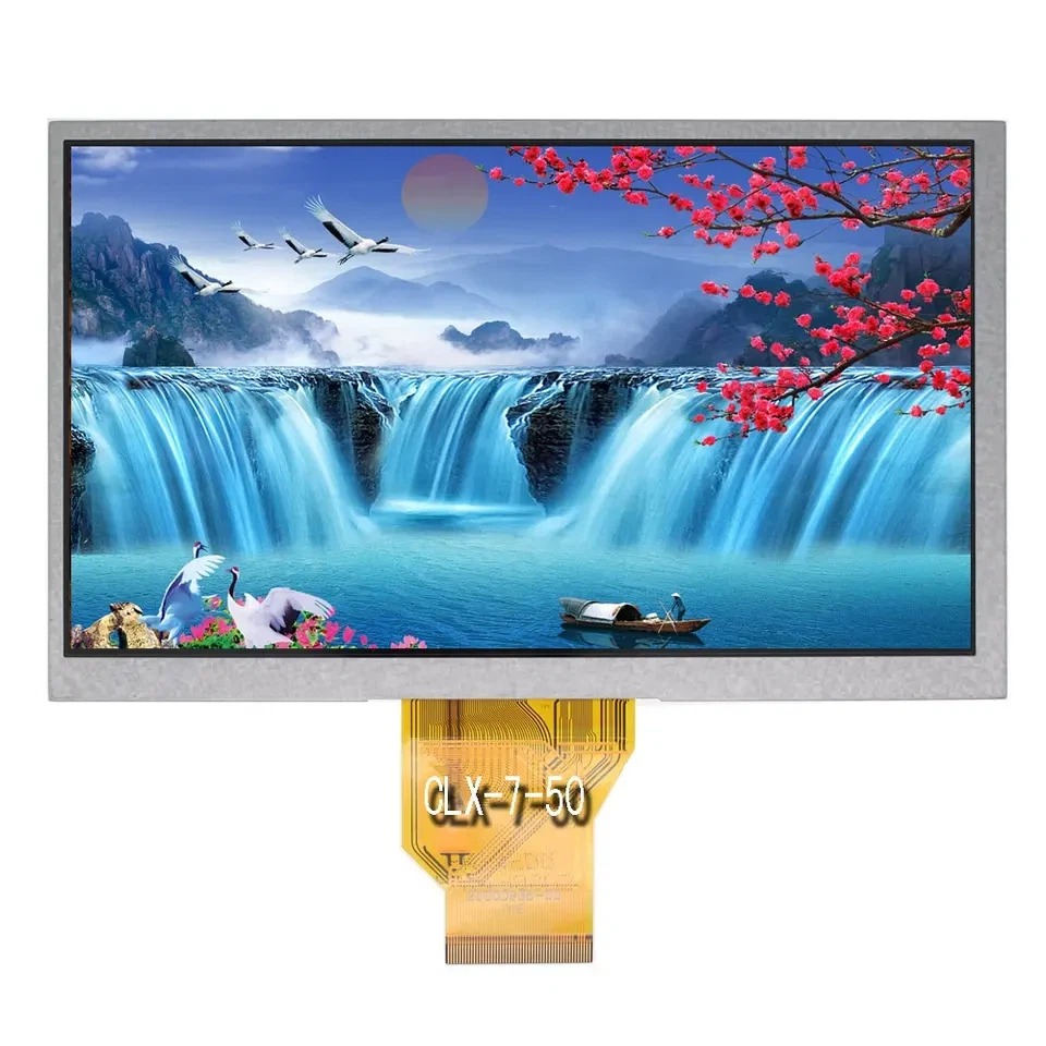 7인치 TFT 800X480 LCD 디스플레이 화면 모듈